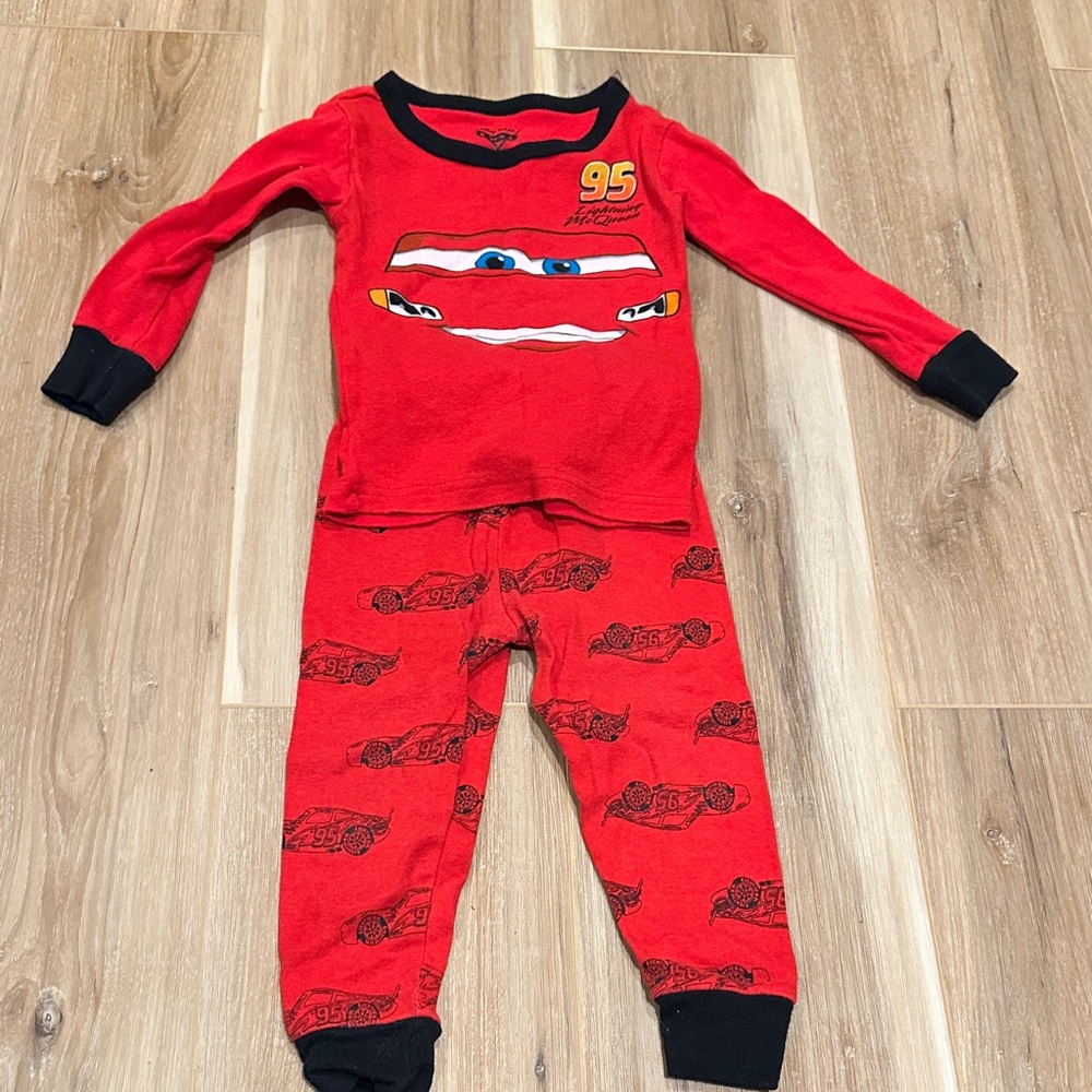 Lightning McQueen Pajama Set